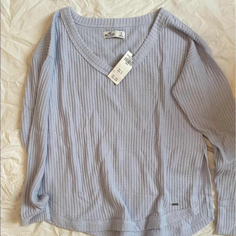 NWT Hollister waffle sweater